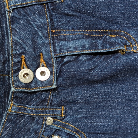 Smart Set Denim Skirt, flared bottom - Picture 2 of 6